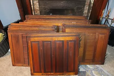 Beautiful Antique Interior Shutters 24 Avail. From Victorian Home Circa 1890s. • $90