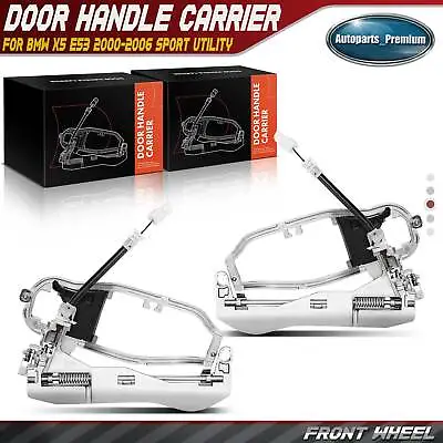 2x New Front Left And Right Side Door Handle Carriers For BMW E53 X5 2000-2006 • $36.69