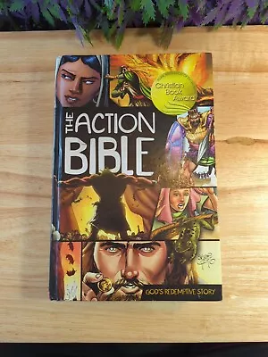 The Action Bible: God's Redemptive Story (Picture Bible) By Doug Mauss Hardback • $9