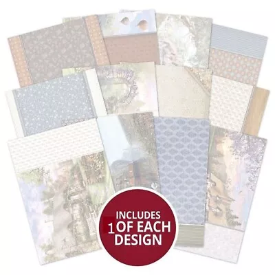 Hunkydory Country Escapes Luxury Card Inserts 12x A4 • £2.49