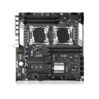 X99 Dual F2 Motherboard DDR4 LGA 2011-3 V3 Ram Max 256GB ATX Gaming Motherboard • $299.56