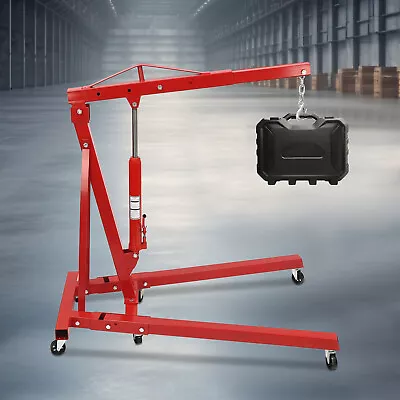 2 TON 4400lb Heavy Duty Engine Motor Hoist Cherry Picker Shop Crane Lift • $251.75