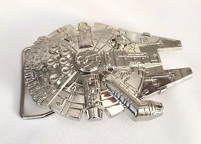 Star Wars Millennium Falcon Movie Fan Gift Lucas Film Scifi Belt Buckle 3D NWOT  • $29.95