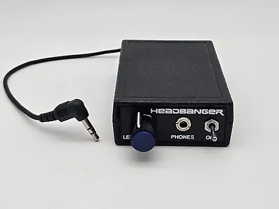 Vintage The Sound Professionals Headbanger Headphone Booster/Amplifier Minidisc  • $48.98