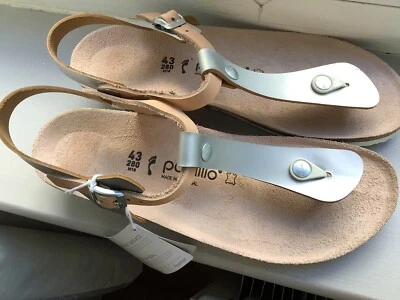 £41 • Buy BNWT Fab Birkenstock Papillio Sandals Rose Gold Ivory Size 9 EU 43