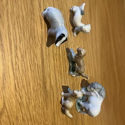 Wade First Whimsie English Animals Set 3 - 1955- 58 Complete Set • £25