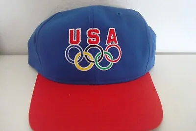 Usa Olympics 1996  Beach Golf Snapback Deadstock Hat Cap Vintage D2 • $14