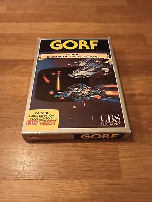 Colecovision Video Game - Gorf (boxed Complete Rare) French Language • £34.99