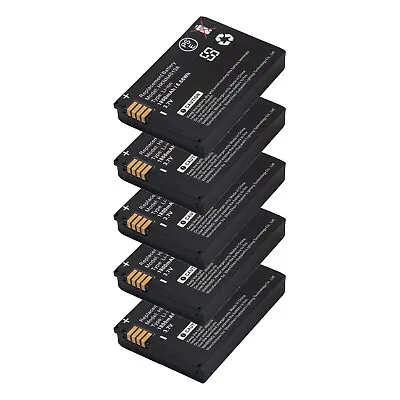 (5 Pack)Battery For Motorola HKNN4013A HKNN4013 BT90 DLR1020 DLR1060 • $87.11