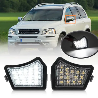 LED Under Mirror Puddle Light Courtesy Lamp For Volvo XC90 S40 C30 C70 V60 V70 • $16.19