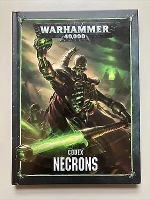 8th Edition Necron Codex Warhammer 40k 2018 Hardback OOP • £14.99