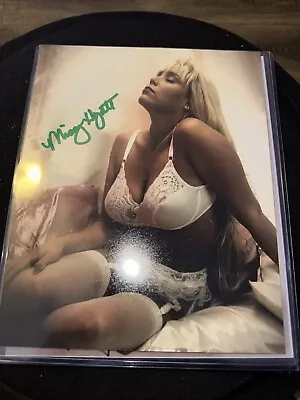 Missy Hyatt Signed 8x10 NWA WCW WWF AEW TNA UWF • $15