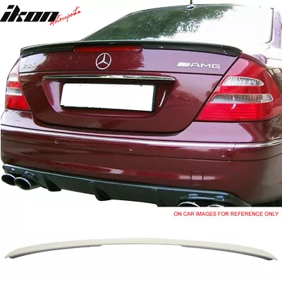 Fits 03-09 Benz E-Class W211 Sedan AMG Style Trunk Spoiler Painted #650 White • $104.99