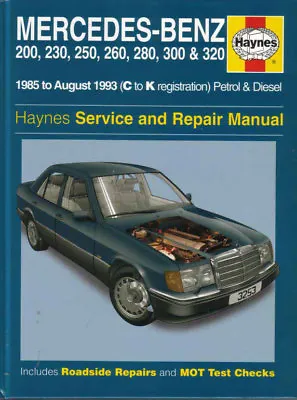 Mercedes 124 Shop Manual Service Repair Book Haynes 300e 300te 260e 300d W124 • $59.95