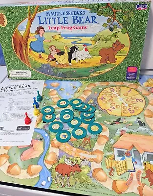 Maurice Sendak's Little Bear Leap Frog Board Game - 100% Complete - 1999 CADACO • $22