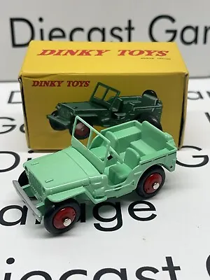 DINKY TOYS 1945 Jeep Willy's Mint Green Atlas 25J 1:43 Scale Diecast Metal NEW • $29.99