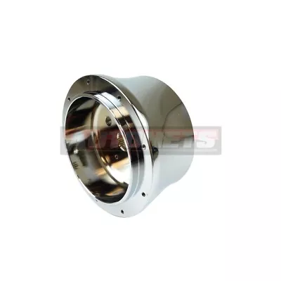 Chrome Billet Aluminum GM Chevy 9 Hole Steering Wheel Adapter Hub 4FlamingIdidit • $49.99