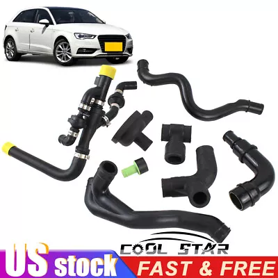 1.8T Crankcase Breather Hose Pipe Valve Kit For Audi A3 TT VW Jetta Seat Skoda • $51.99