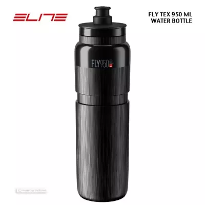 Elite FLY TEX Water Bottle BPA Free : BLACK 950 Ml • $11.99