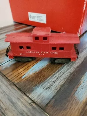 Vintage American Flyer 806 Red Caboose S Gauge 1951 • $19.75