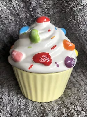 £9.99 • Buy Jelly Belly Jelly Bean Cupcake Candy Dish Storage Jar