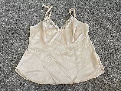 VTG MAIDENFORM Sweet Nothings Camisole Lingerie Size 34 • $14.99