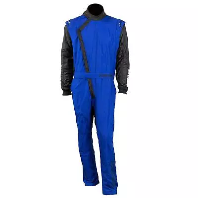 Zamp R07C042XL ZR-40 2-Layer Adult Racing Suit SFI 3.2A/5 - Blue/Black XX-Large • $338.50