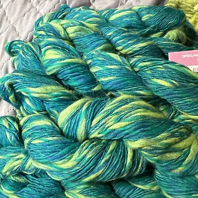 Miralsol Yarn “Api” In Color #2307 Greens. • $9