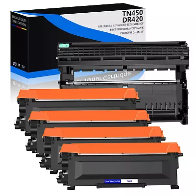 TN450 Toner DR420 Drum Unit For Brother HL2240 2242D 2270DW MFC7360N High Yield • $15.69