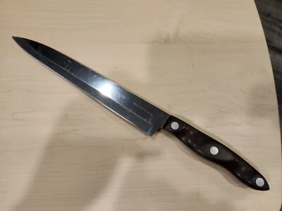 $29.97 • Buy Vintage Cutco French Chef Knife 1025 SWIRL Handle Stainless Steel W/Patent USA