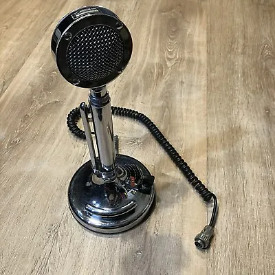 ASTATIC Silver Eagle D-104 CB Ham Radio Base Mic Vintage Microphone CLEAN TESTED • $179.99