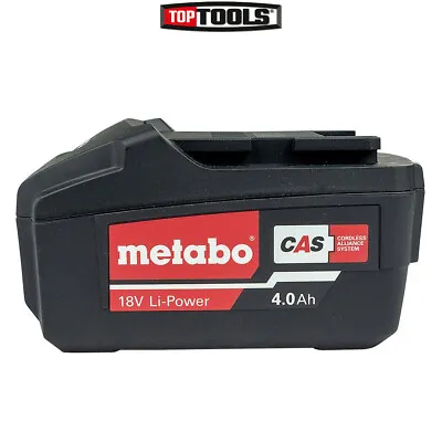 £58.68 • Buy Metabo Genuine 625591000 18V 4.0Ah Li-Power CAS Battery