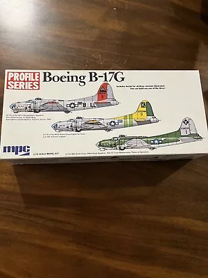 Vintage 1973 Mpc Profile Series Boeing B-17g 1:72 Nib E9 • $19.99