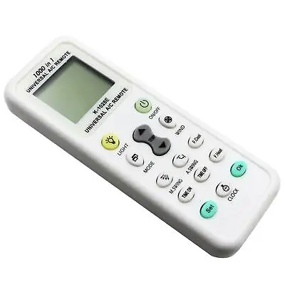 US Remote Control Controller For Air Conditioner K-1028E Universal Model LCD A/C • $6.39