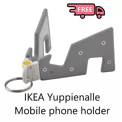 IKEA YUPPIENALLE | Mobile Phone Stand Holder & Keyring | Brand New • £2.99