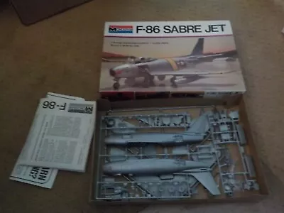 Monogram F-86 Sabre Jet NMIB • $14.99