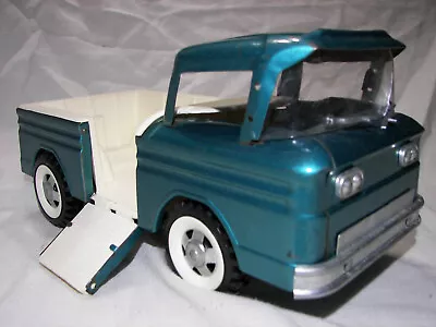 Vintage 1960s Structo Rampside Corvair Toy Pressed Steel Pick-up Truck • $39.99