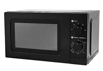 George Home GMM001B-22 700W Microwave Oven Freestanding 17L Black • £49.99