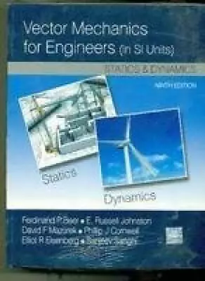Vector Mechanics For Engineers : Statics And Dynamics - Paperback - GOOD • $41.94