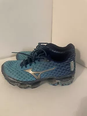 Mizuno Wave Prophecy 4 Athletic Training Shoes Womens 6.5W Blue Sneakers Running • $49.99