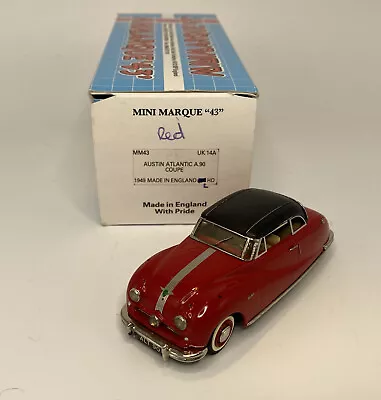 Minimarque 43 1:43 1949 Austin Atlantic A90 Diecast Collectible Car-no Mirrors + • $110