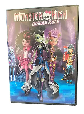 Monster High Ghouls Rule DVD Movie 2012 Brand New Sealed Dolls Cartoon Show • $10.99