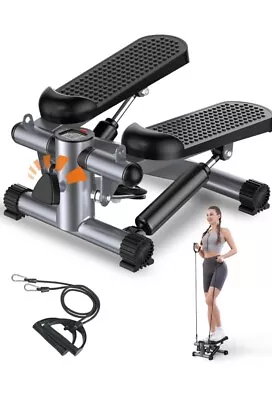 Mini LCD Monitor Stepper Stair Stepper Exercise Equipment With Resistance Bands • $49.99