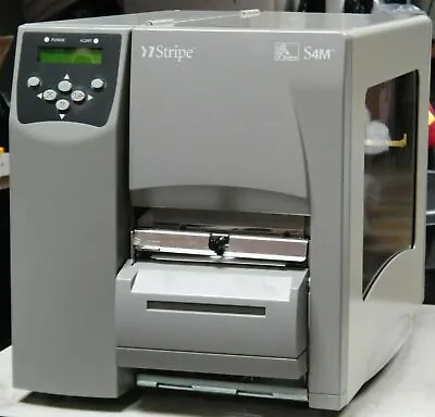 Zebra S4M Industrial TT/DT Label Printer With Cutter Ethernet - S4M00-2001-2100T • $535