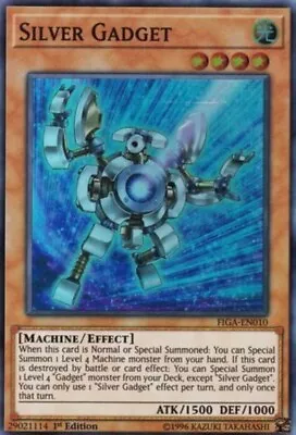 Silver Gadget [Fists Of The Gadgets] [FIGA-EN010] - Yu-Gi-Oh! - NM • $1