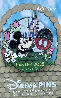 $26.85 • Buy Disney Parks Walt Disney World 2023 Happy Easter Pin Mickey Mouse Egg Basket NEW