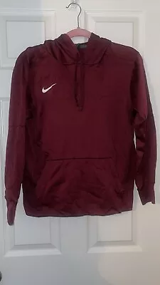 Nike MEN'S NIKE THERMA PULLOVER HOODIE Size Small NWT Maroon • $12.75