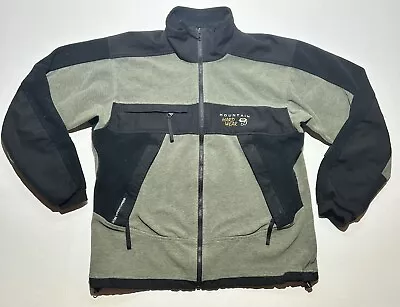 Vtg Mountain Hardwear Men's Size Medium WindStopper Tech Fleece Full Zip Jacket • $39.95