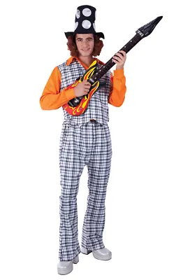 £49.99 • Buy Men's Slade Noddy Holder The Bangin' Man Rock Star 70s Music Fancy Dress