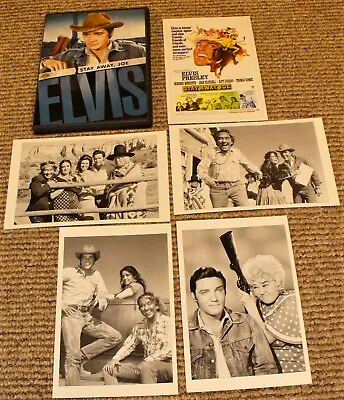 $19.99 • Buy Elvis Presley Stay Away Joe Dvd With Complete Original Bonus Photos Excellent